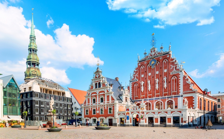 Riga Latvia main square