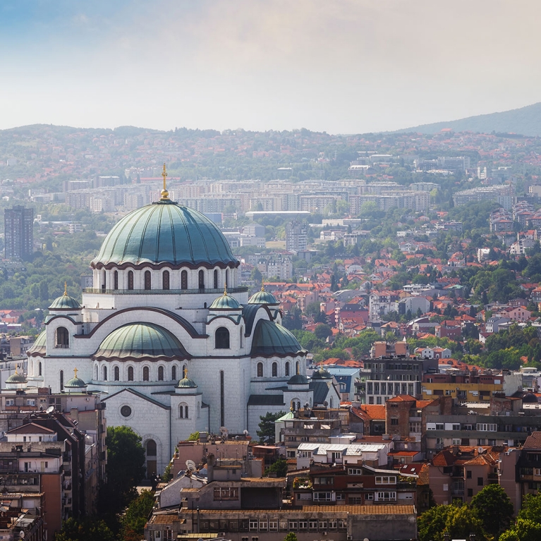 square-serbia-belgrade-alexander-nevsky-church-panorama