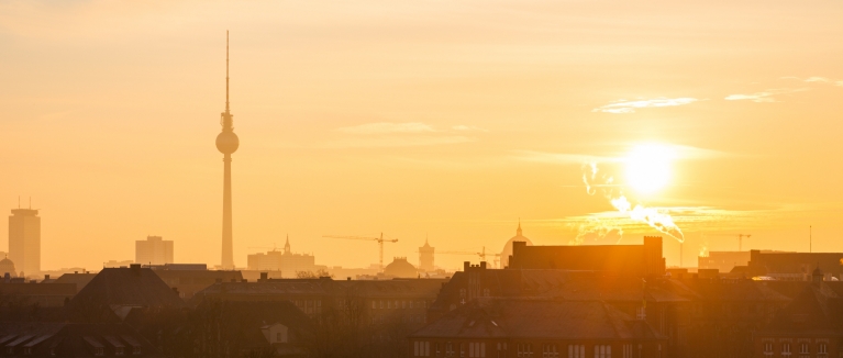 Sunrise over Berlin