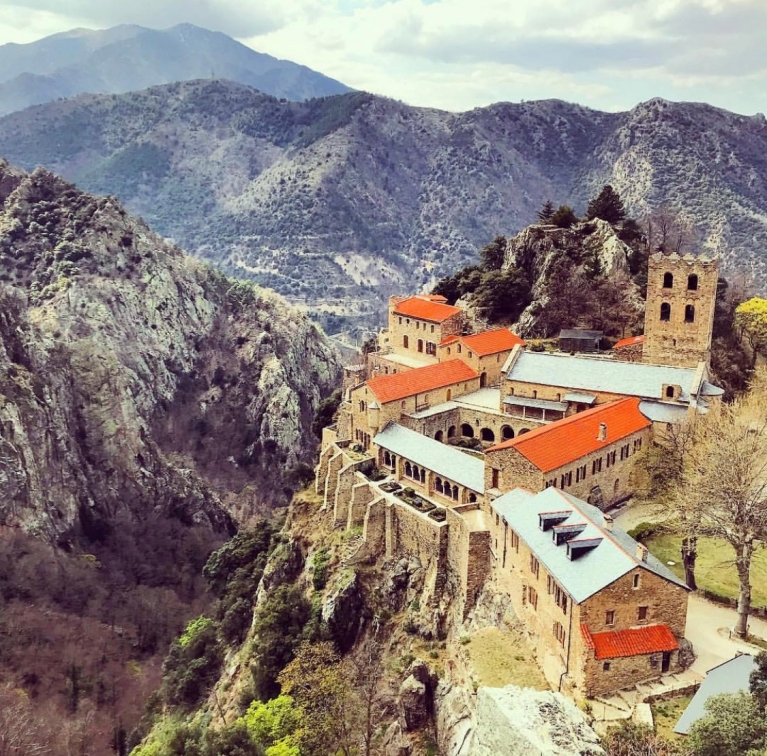 Abbey-Saint-Martin-du-Canigou-Pyrenees