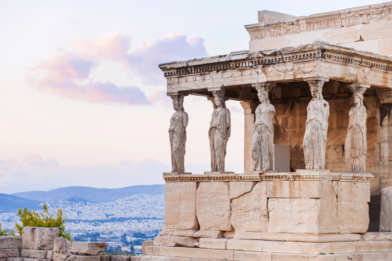 The Acropolis in the heart of Athens